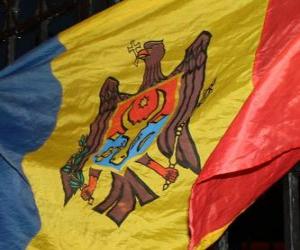 пазл Флаг Молдавии
